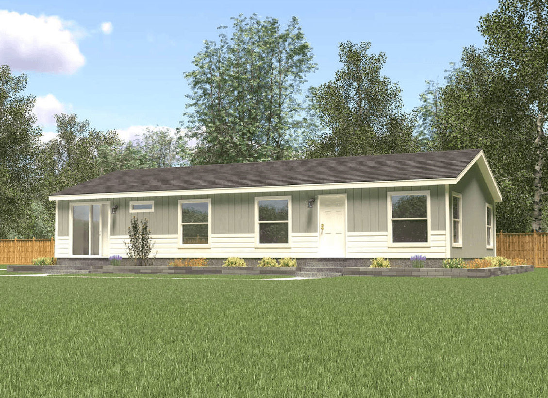 Duplex 28504a elevation, hero, and exterior home features